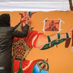 نگاهی به نقاشی دیواره‌های بلوار فردوسی مشهد